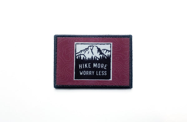 Hike More, Worry Less Patch